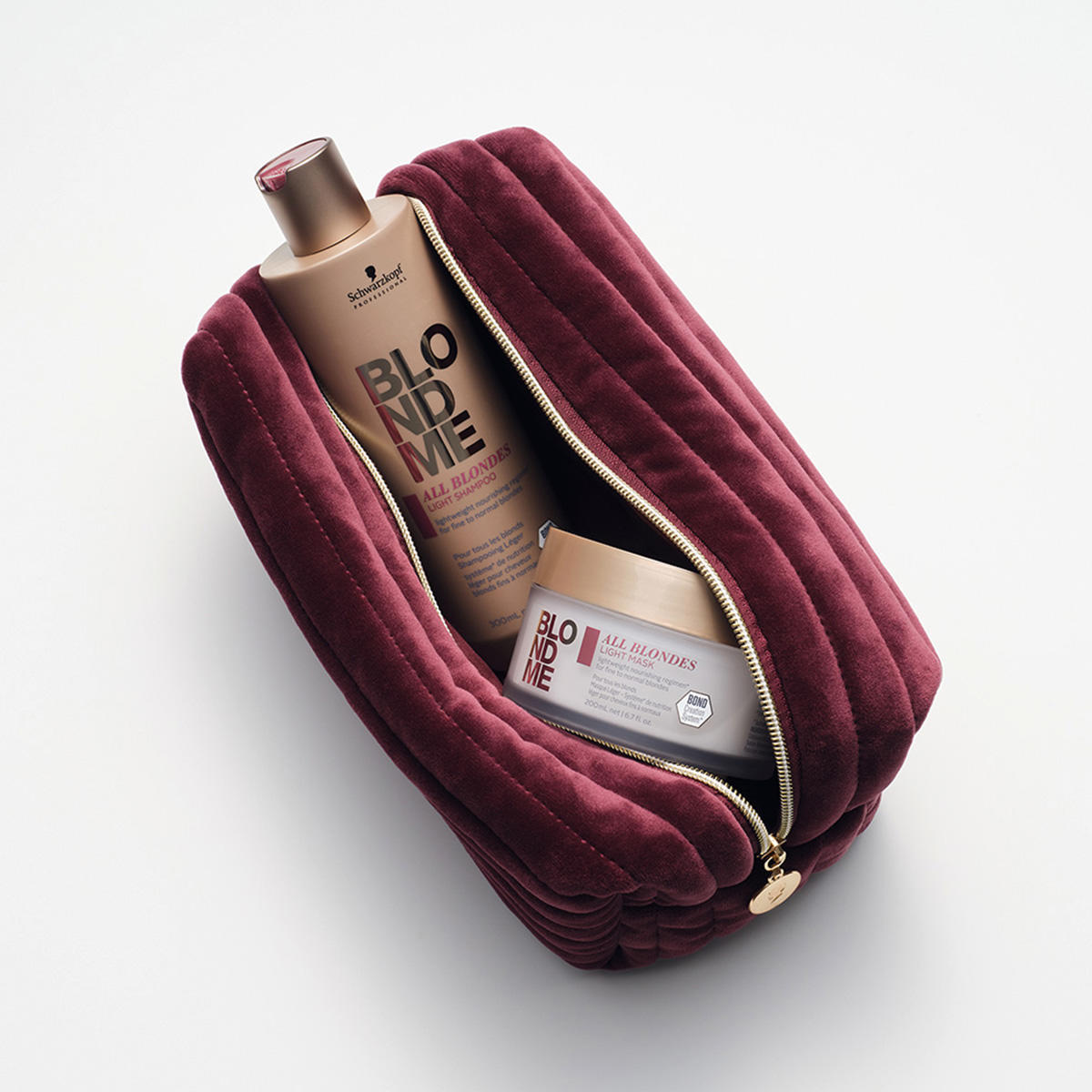 SCHWARZKOPF - TROUSSE BLONDME LEGER / LIGHT - SHAMPOO + MASQUE