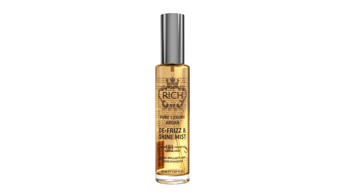 RICH HAIR CARE - Pure Luxury Argan - De-frizz & Shine Mist - Brume Anti-frisottis et brillance - 50 ML