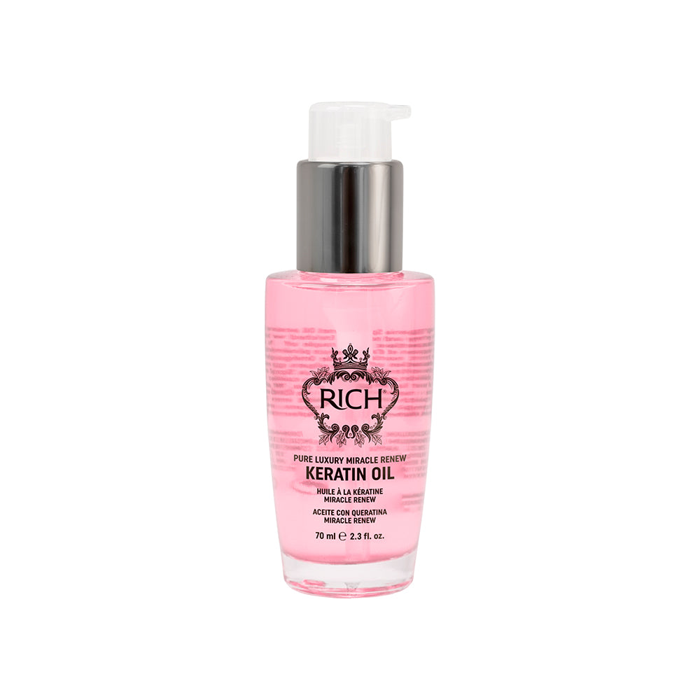 RICH HAIR CARE - Pure Luxury Miracle Renew Keratin Oil - Huile à la kératine - 70 ML