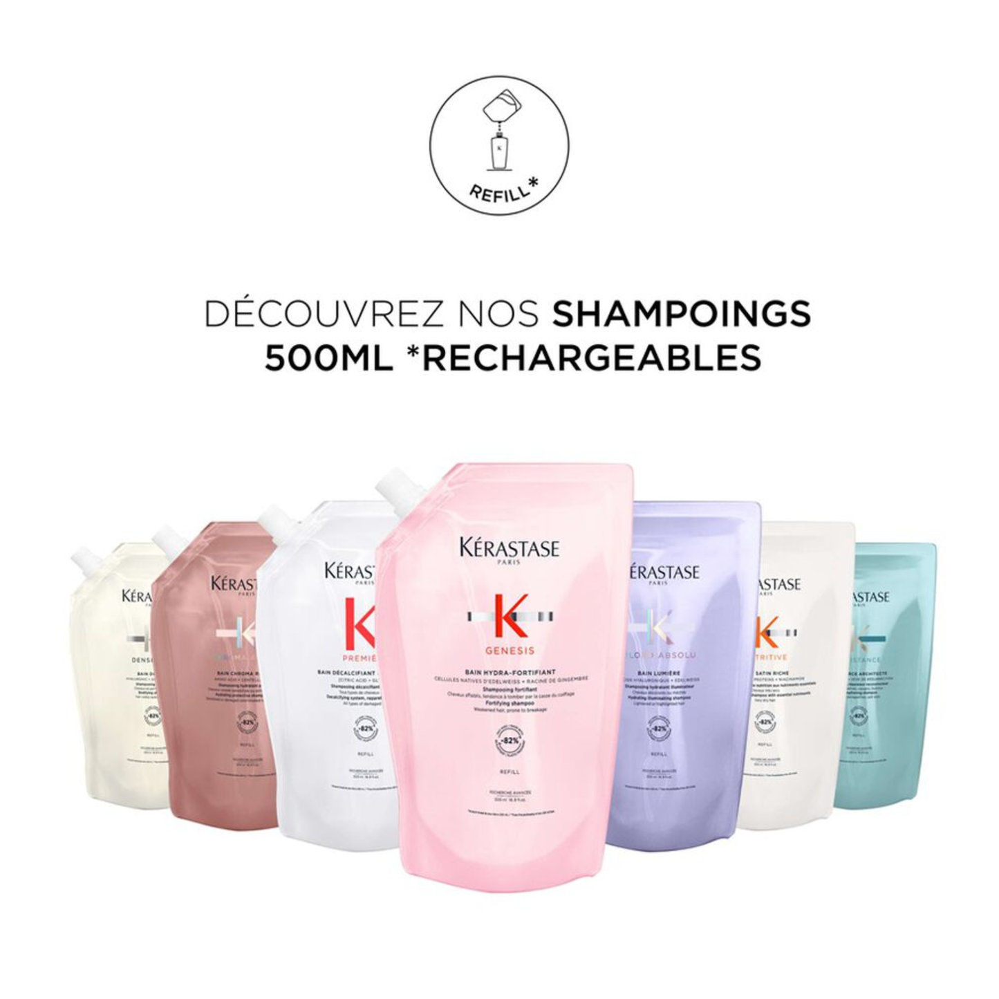 Kérastase - Bain chroma respect - 500 ML - RECHARGE