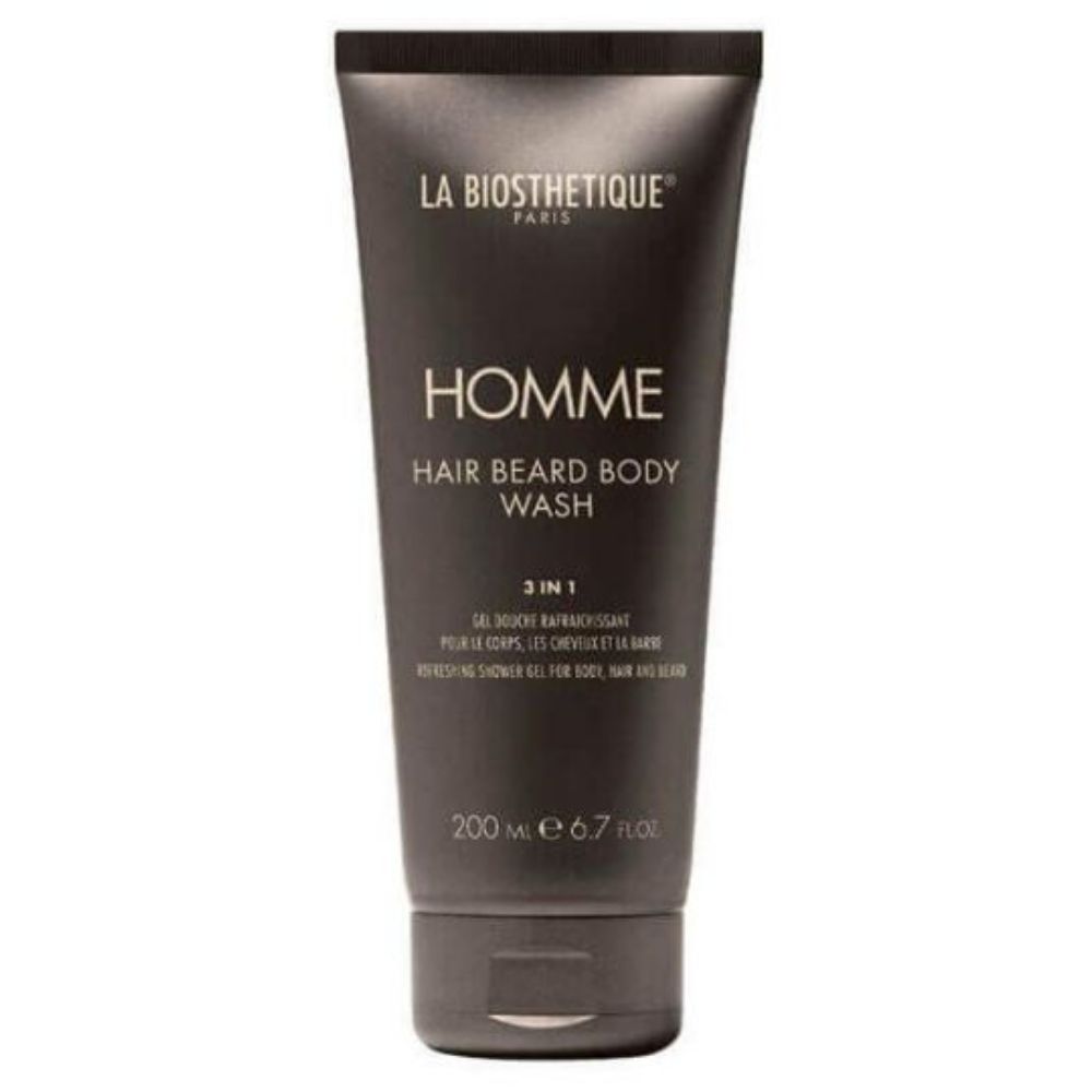 La Biosthétique - gel douche- Hair Beard Body Wash (3 en 1) - 200 ml