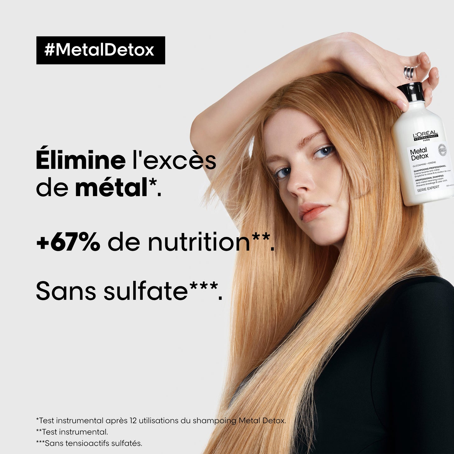 L'Oreal Professional - Shampoing - METAL DETOX - 500ML