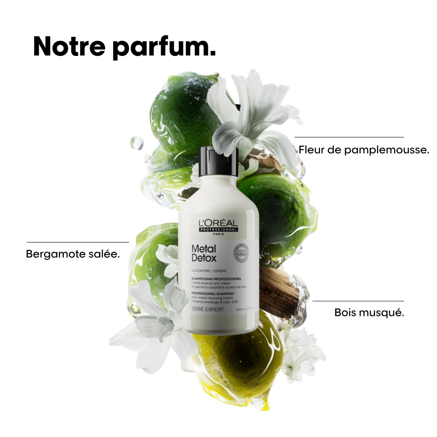 L'Oreal Professional - Shampoing - METAL DETOX - 500ML