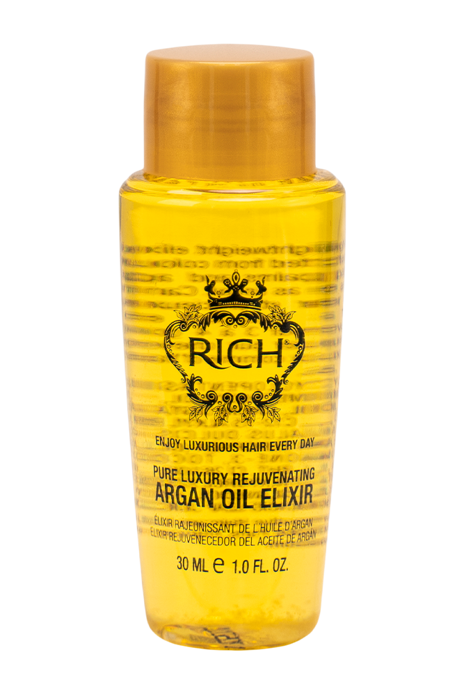 RICH HAIR CARE - Pure Luxury Rejuvenating Argan - Elixir rajeunissant à l'huile d'argan - 30 ML