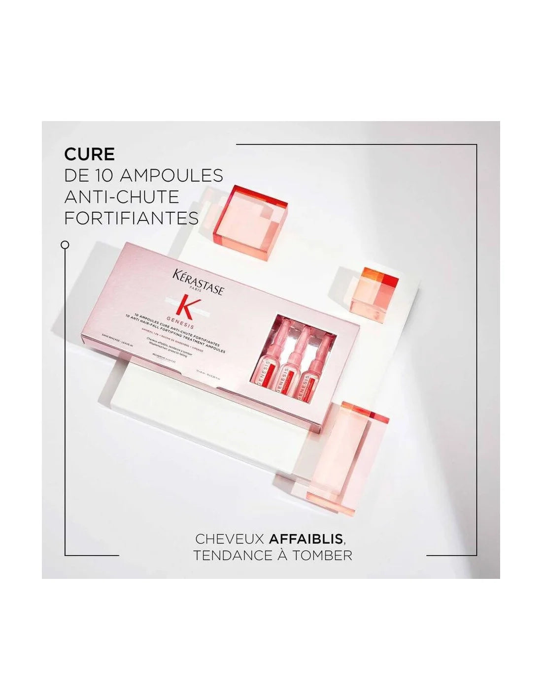 Kérastase - Cure Capillaire Anti-Chute GENESIS - 10 ampoules