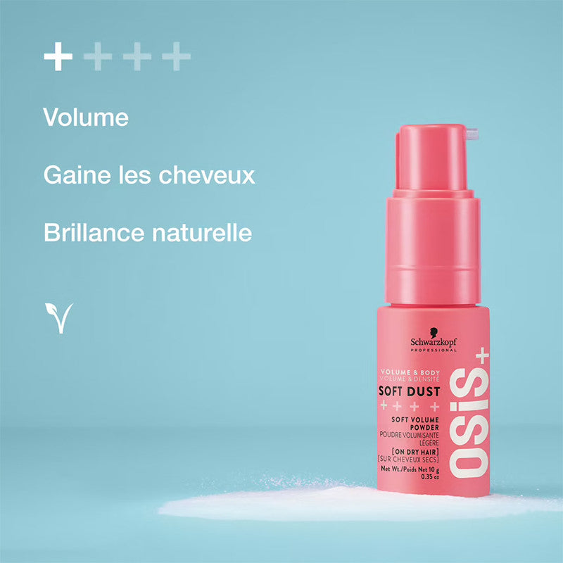 Schwarzkopf - poudre volumisante légère - Osis+ Soft Dust 1 - 10g