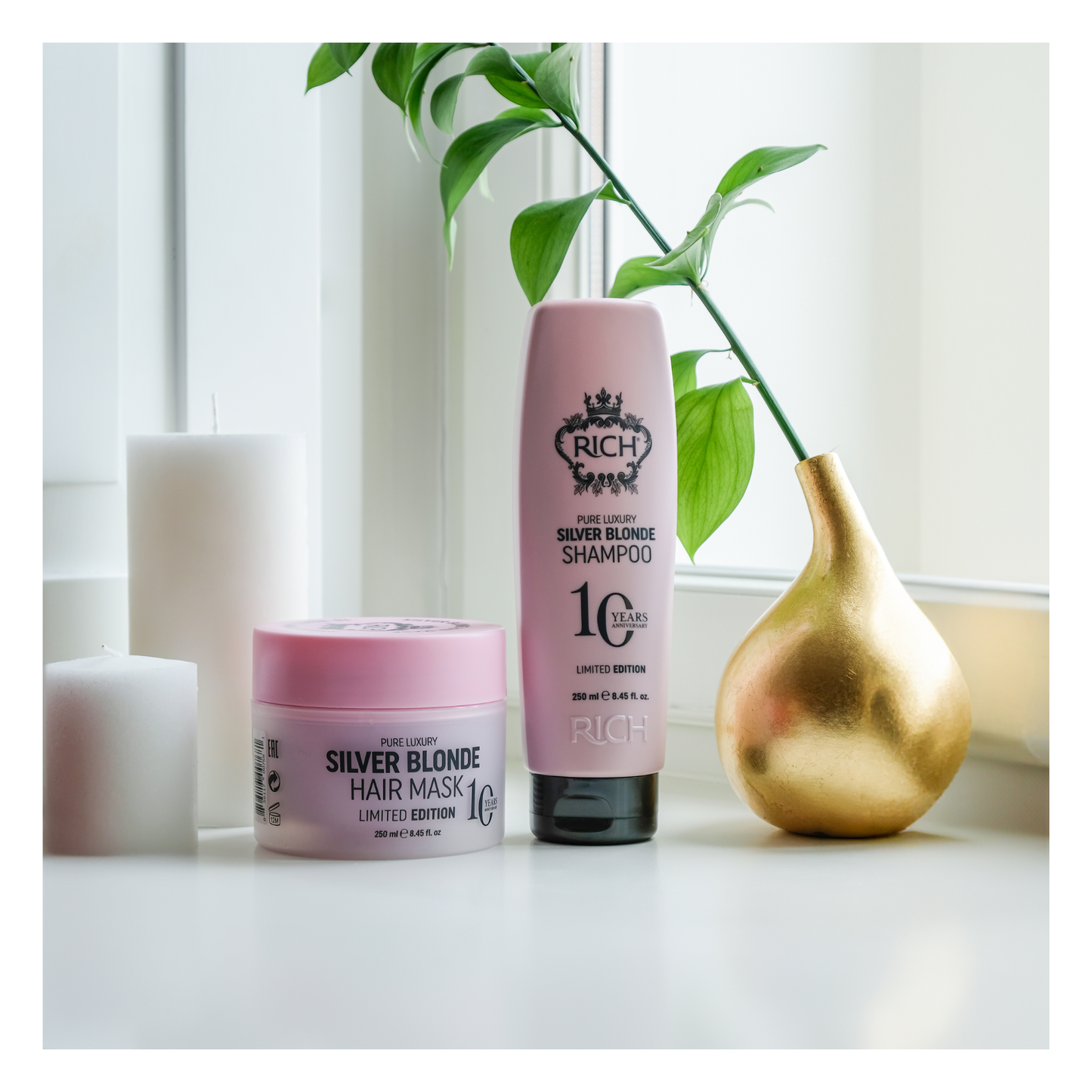 Rich Hair Care - Silver Blonde - Masque - 250 ML