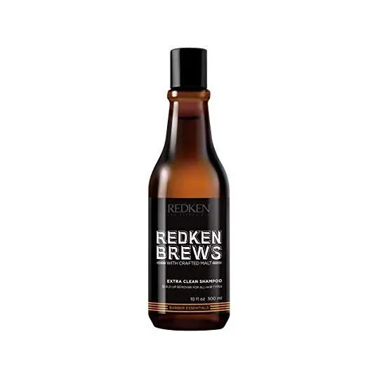 Redken Brews - Extra Clean Shampoo - shampoing Ultra Nettoyant - 300 ML