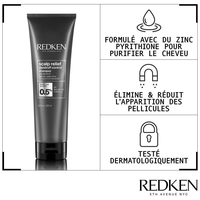 Redken - Scalp relief - Dandruff shampoo - Shampoing anti pelliculaire - 250 ml