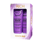 RICH HAIR CARE - Keratin DUO - Coffret shampooing + Aprés shampooing à la kératine - 250 ML