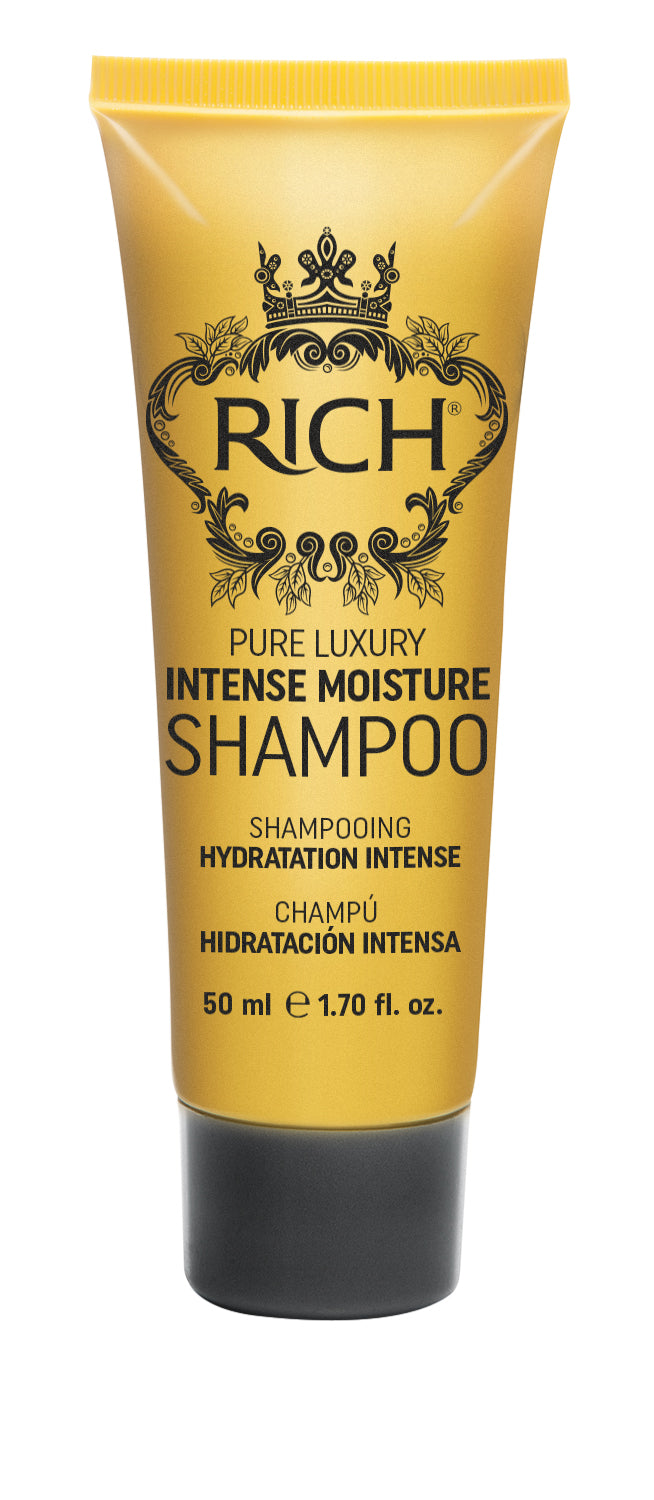 RICH HAIR CARE - Pure Luxury Intense Moisture Shampoo - Shampoing hydratation intense - 50 ML