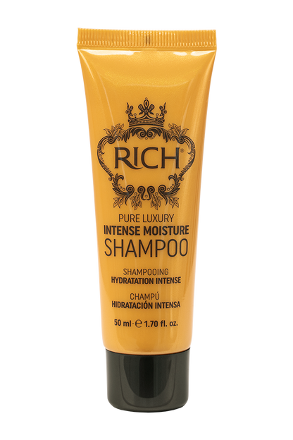 RICH HAIR CARE - Pure Luxury Intense Moisture Shampoo - Shampoing hydratation intense - 50 ML