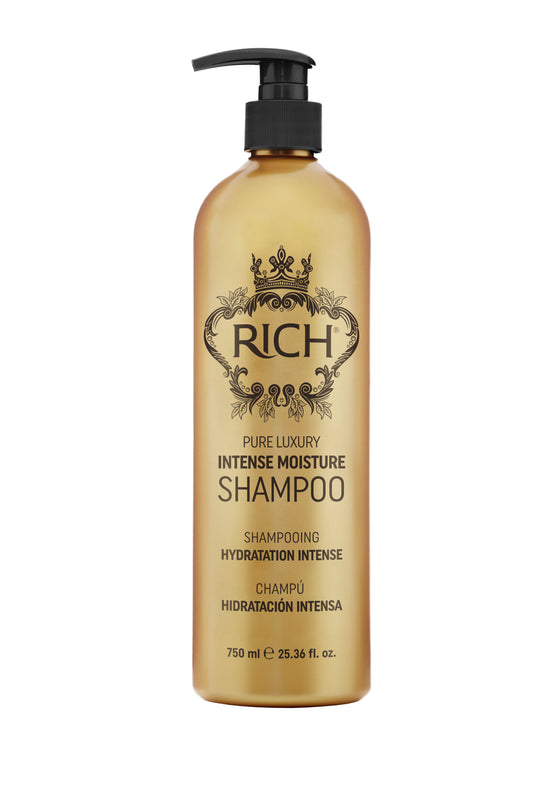 RICH HAIR CARE - Pure Luxury Intense Moisture Shampoo - Shampooing hydratation intense - 750 ML