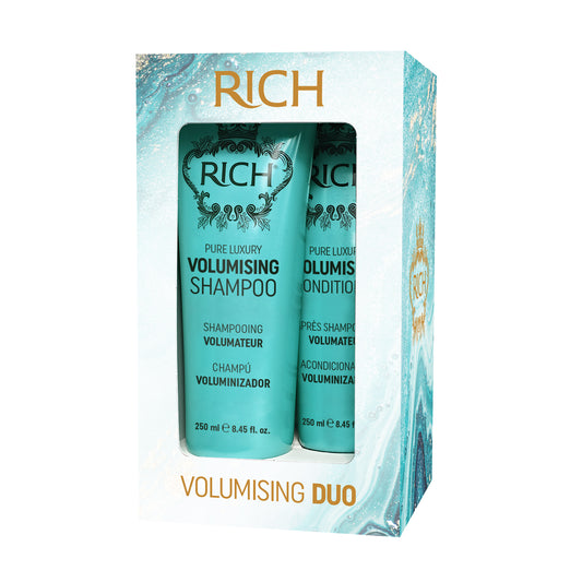 RICH HAIR CARE -  Volumising DUO - Coffret Shampooing + Aprés shampooing volume - 250 ML