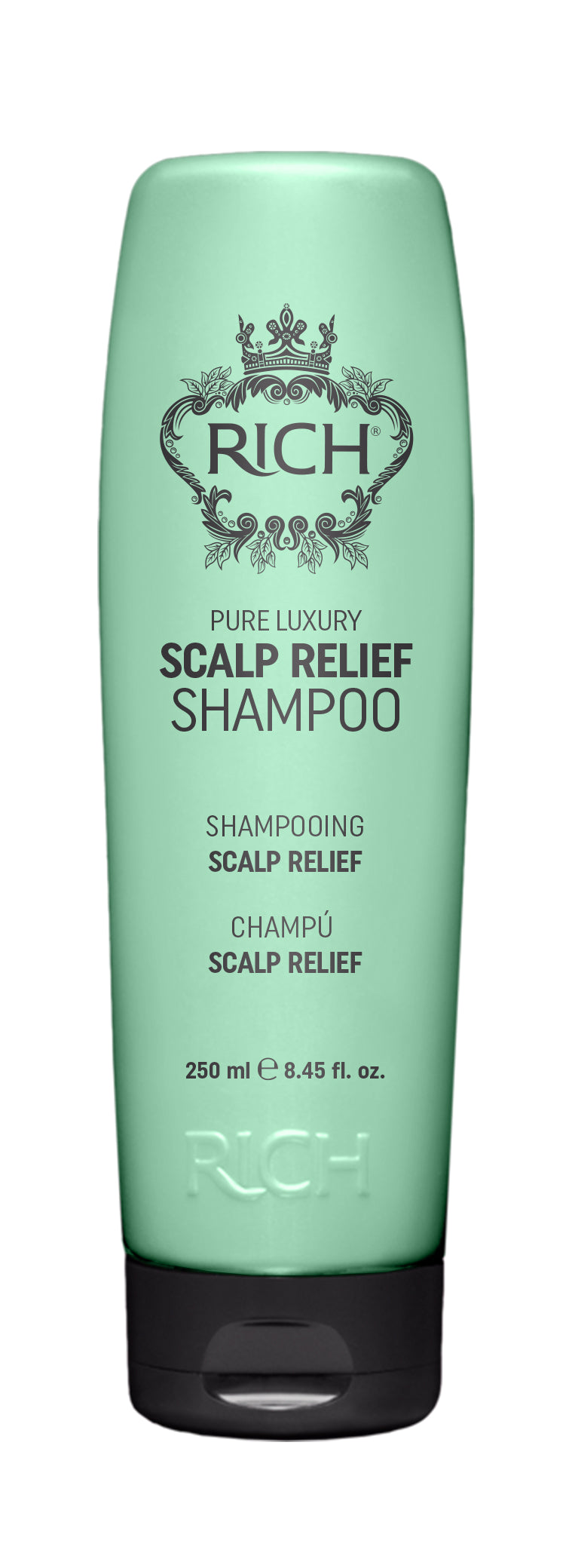 RICH HAIR CARE - Pure Luxury Scalp Relief Shamp - Shampooing Scalp Relief - 250 ML