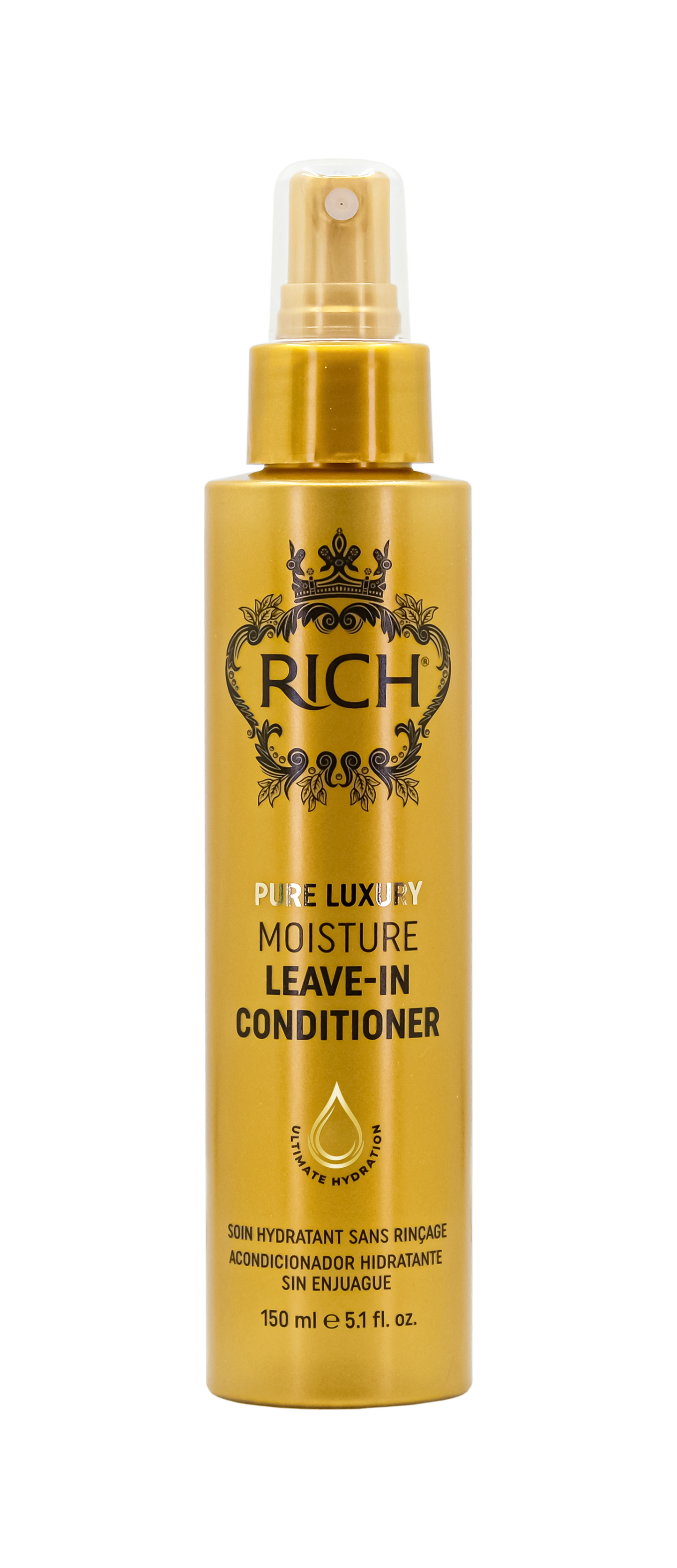 RICH HAIR CARE - Pure Luxury Moisture Leave-In Conditioner - Soin hydratant sans rincage - 150 ML