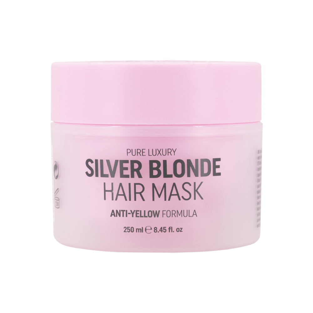 RICH HAIR CARE - Pure Luxury Silver Blonde Hair - Masque silver blonde - Formule anti jaunissement - 250 ML