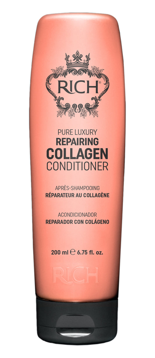 RICH HAIR CARE - Pure Luxury Repairing Collagen - Aprés Shampooing réparateur au collagéne - 250 ML