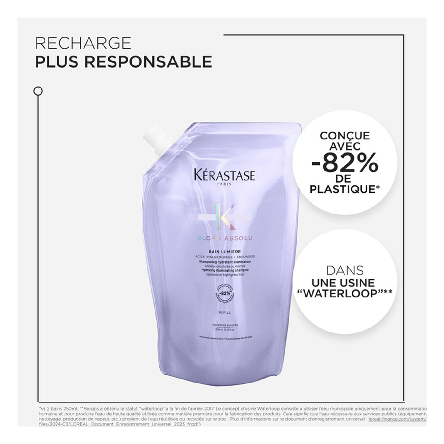 Kérastase - Bain lumière - 500 ML - RECHARGE