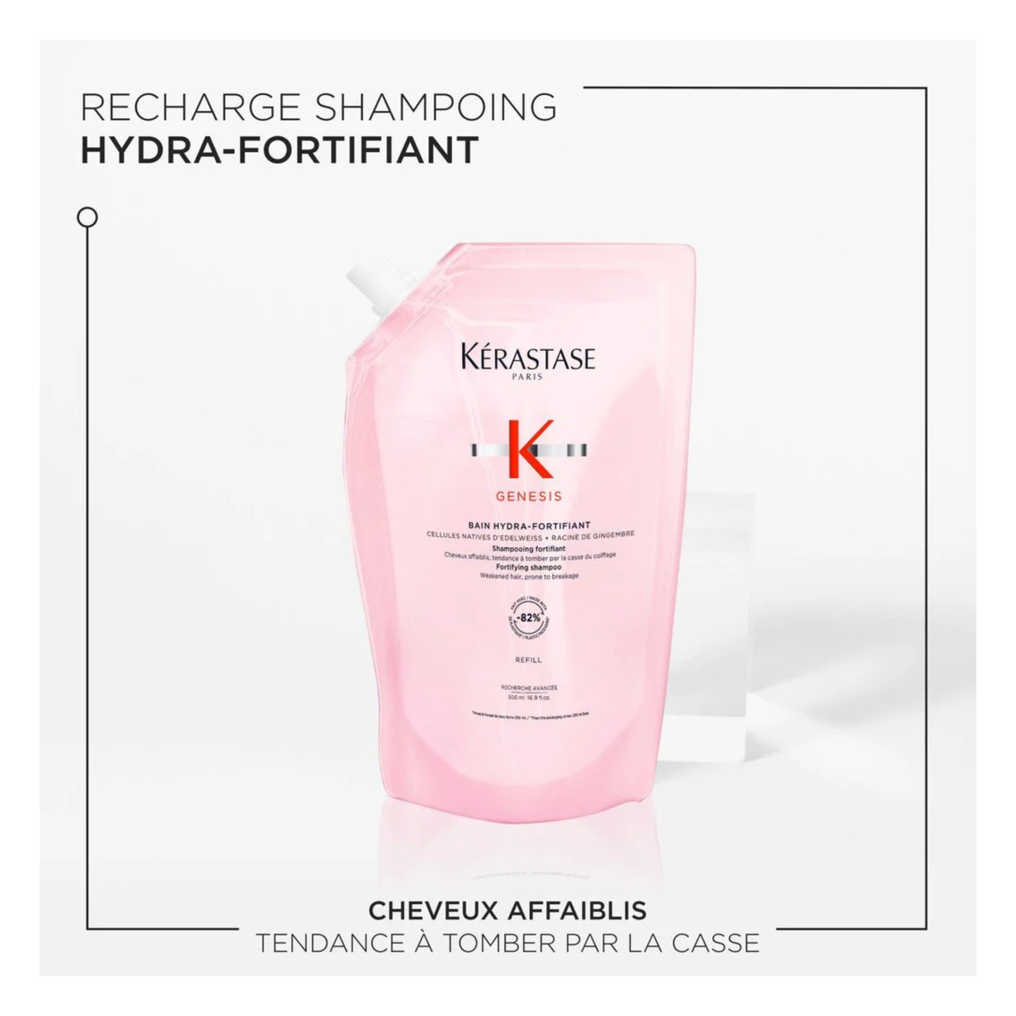 Kérastase - Bain hydra-fortifiant - 500 ML - RECHARGE