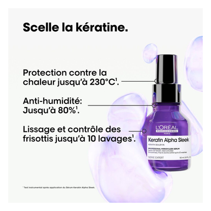L'Oréal Professionnel - Keratin Alpha Sleek - Sérum lissant miroir - 50 ML