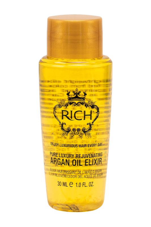 RICH HAIR CARE - Pure Luxury Rejuvenating Argan - Elixir rajeunissant à l'huile d'argan - 30 ML