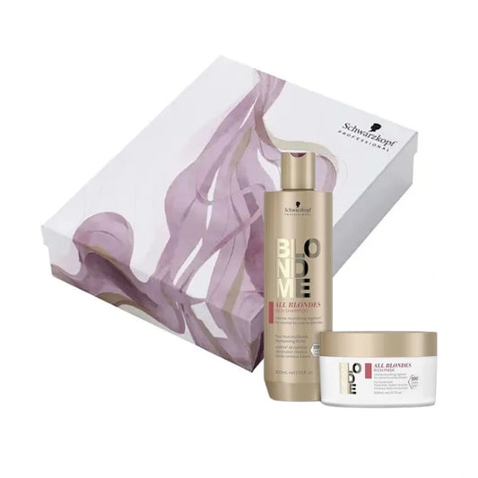 SCHWARZKOPF - JOLI COFFRET  BLONDME - RICH SHAMPOO + MASQUE