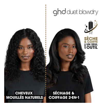 GHD - Duet Blowdry 2 en 1 - Noire