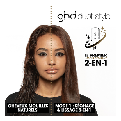 GHD - Duet Style  2 en 1 - Blanc