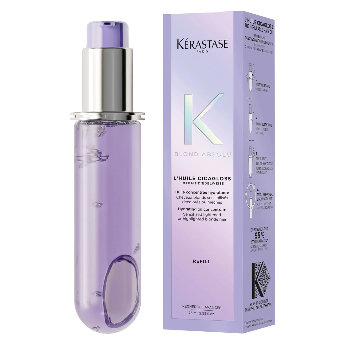 Kérastase - Huile Cicagloss - La recharge - 75ml