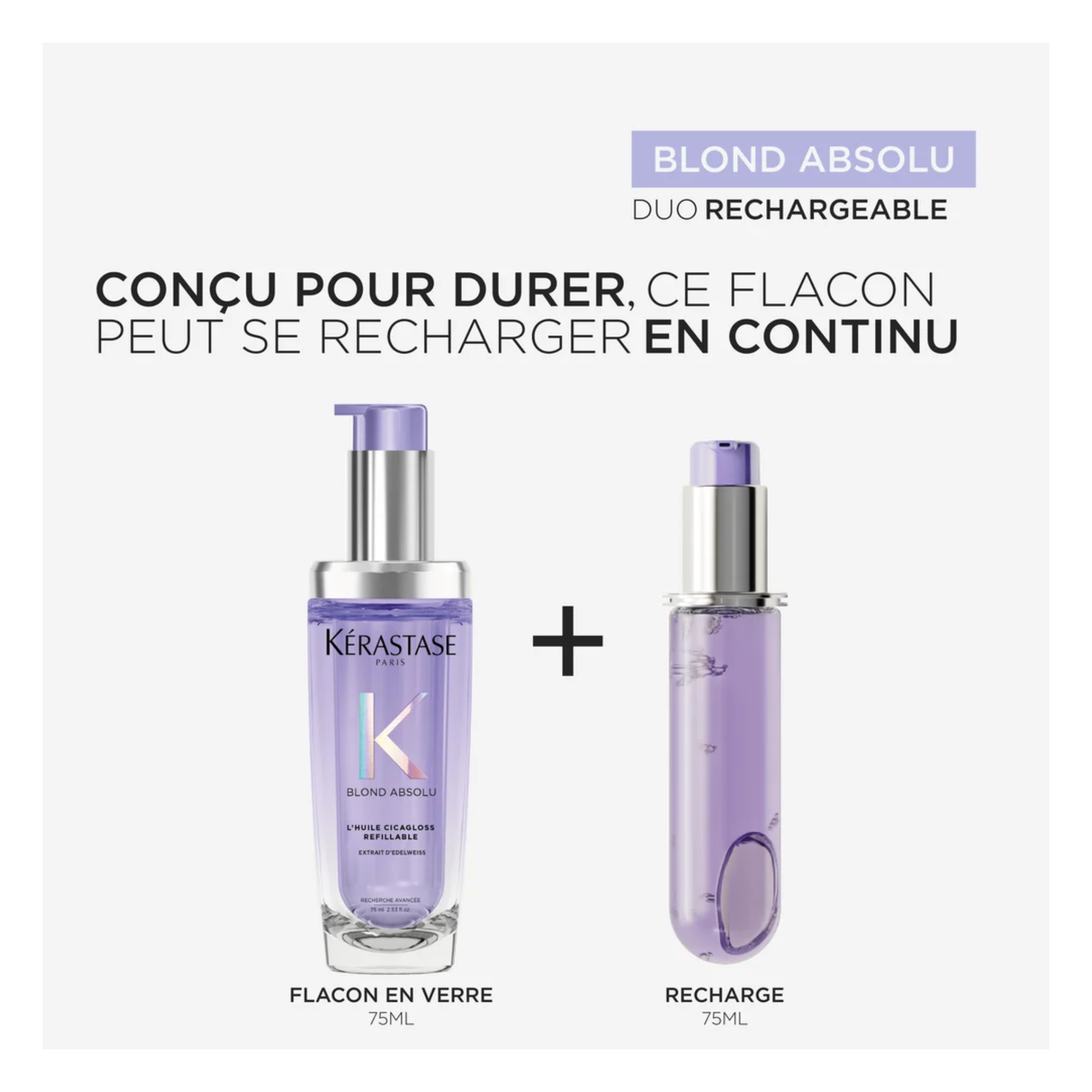 Kérastase - Huile Cicagloss rechargeable - 75ml