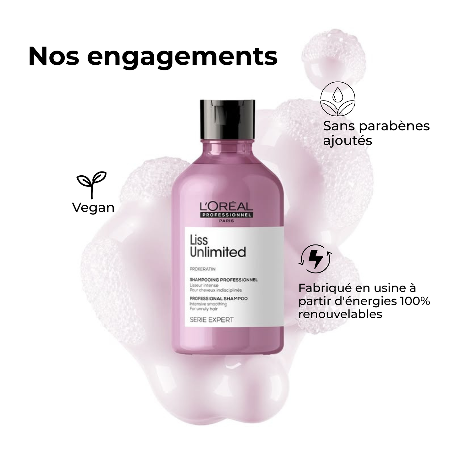 L'Oréal Professionnel - Liss Unlimited - Shampoing - 300 ML