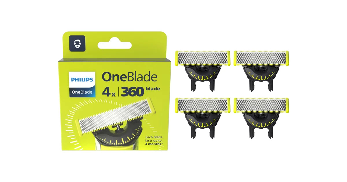 PHILIPS - Oneblade 360 - 4 lames - QP420/50
