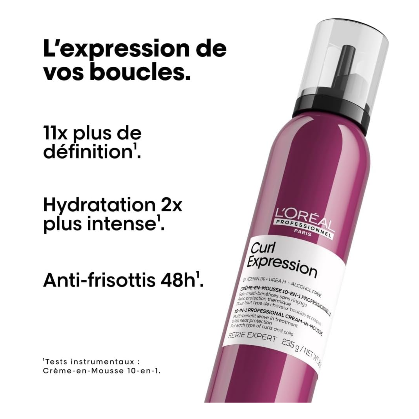 L'Oréal Professionnel - Curl Expression - Crème mousse 10 en 1 - 230 ML