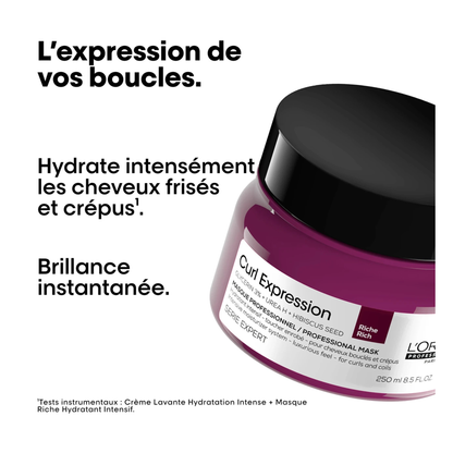 L'Oréal Professionnel - Curl Expression - Masque professionnel riche - 250 ML