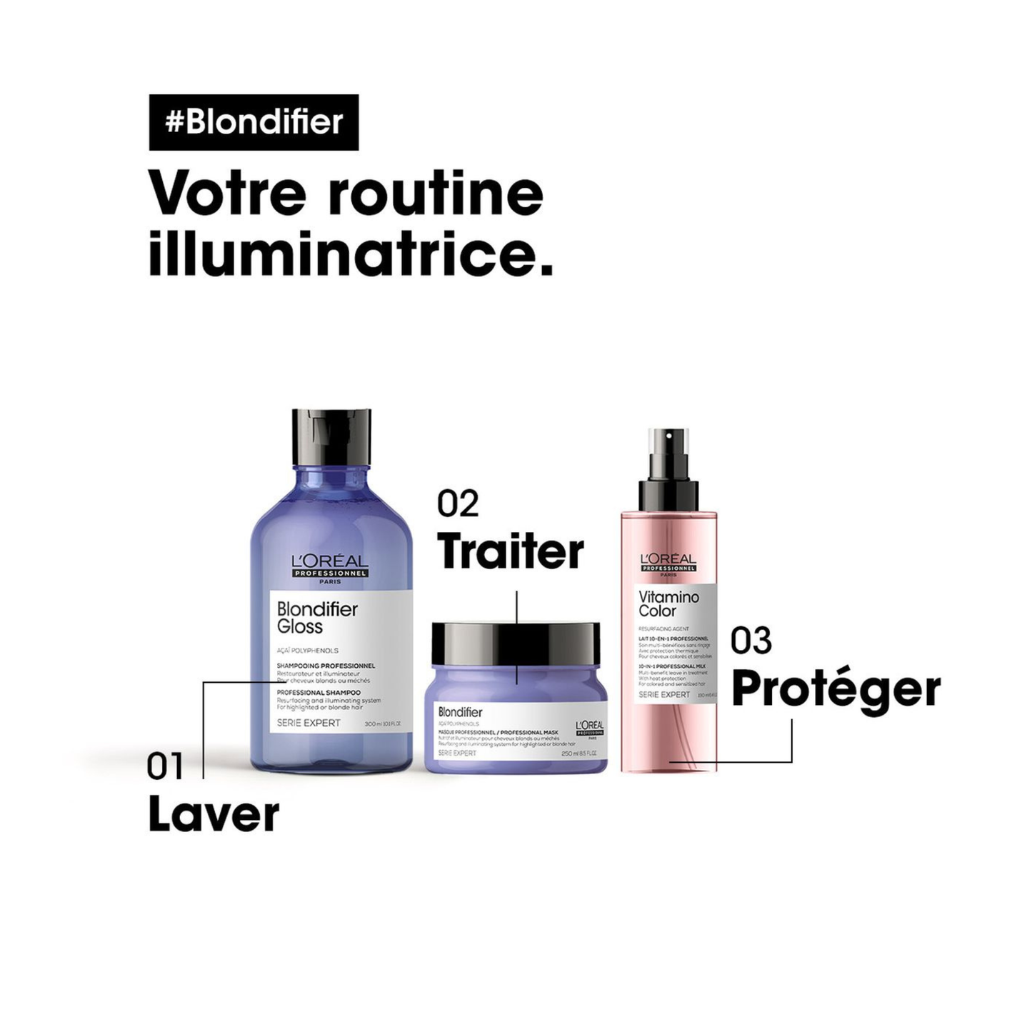 L'Oréal Professionnel - Gloss Blondifier - Masque professionnel - 500 ML