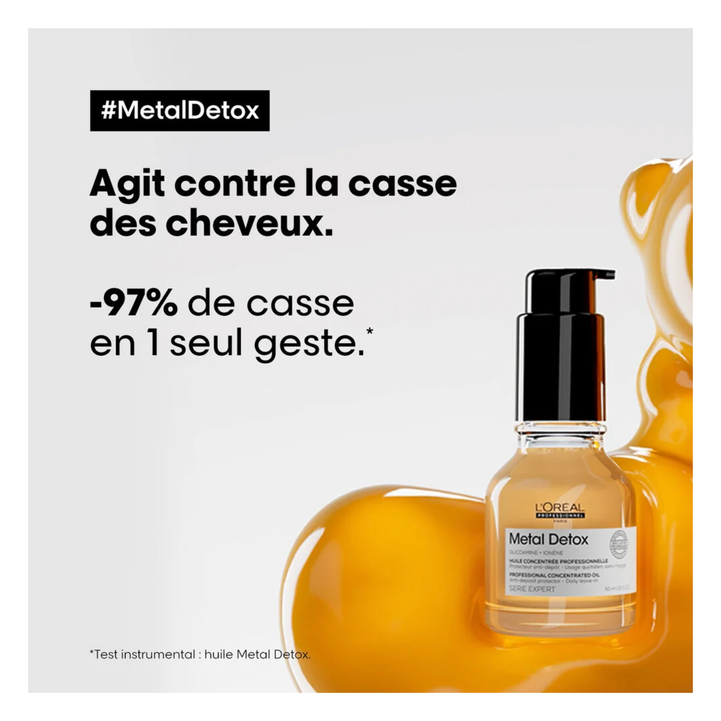 L'Oréal Professionnel - Metal Detox - Huile professionnelle - 50 ML