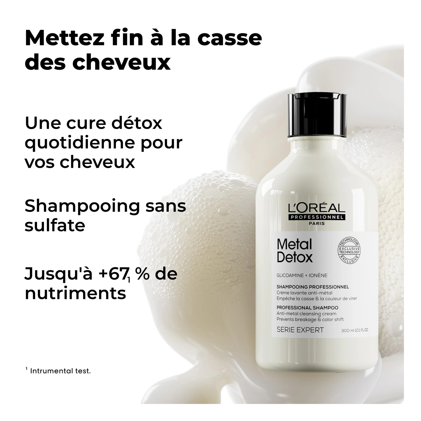 L'Oréal Professionnel - Metal Detox - Shampoing - 300 ML
