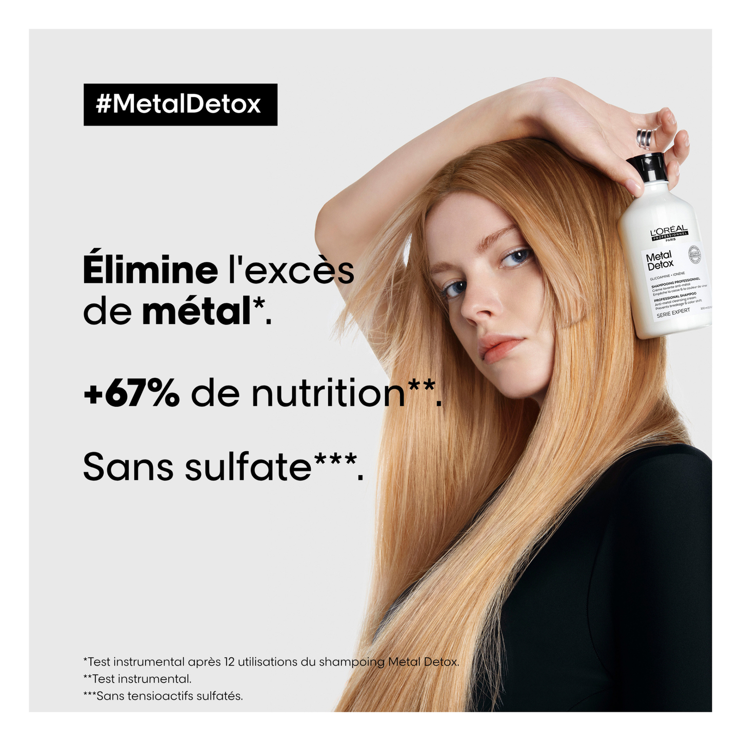 L'Oréal Professionnel - Metal Detox - Shampoing - 500 ML