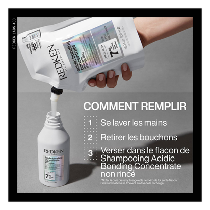 Redken - Acidic Bonding Concentrate - Shampoing - 500 ML - RECHARGE