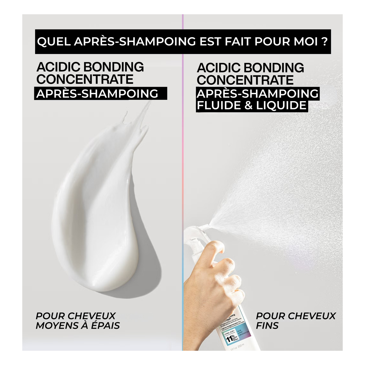 Redken - Acidic Bonding Concentrate - Après-shampoing fluide et léger - 190 ML