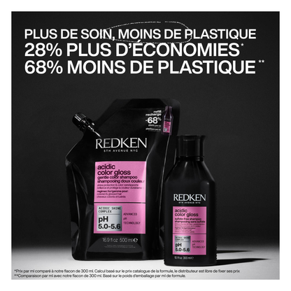 Redken - Acidic color gloss - Shampoing - 500 ML - RECHARGE