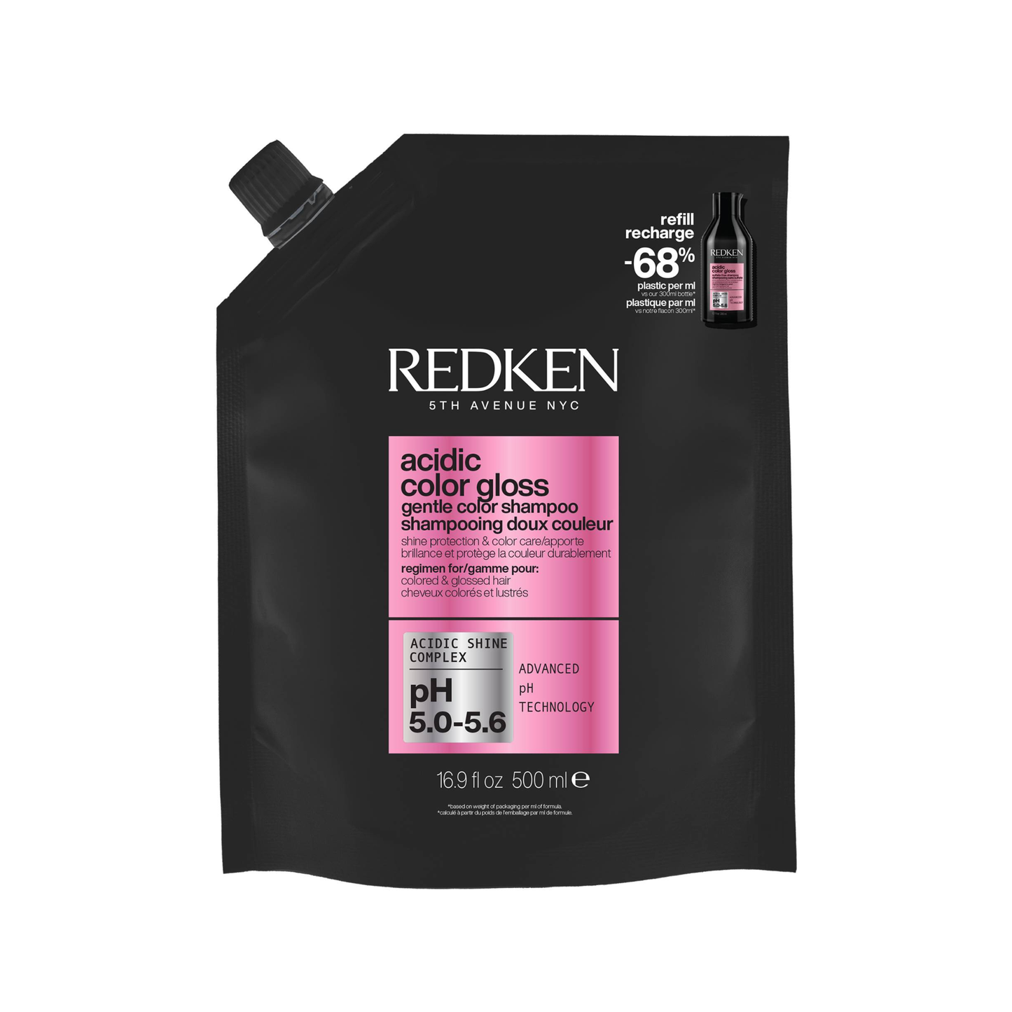Redken - Acidic color gloss - Shampoing - 500 ML - RECHARGE