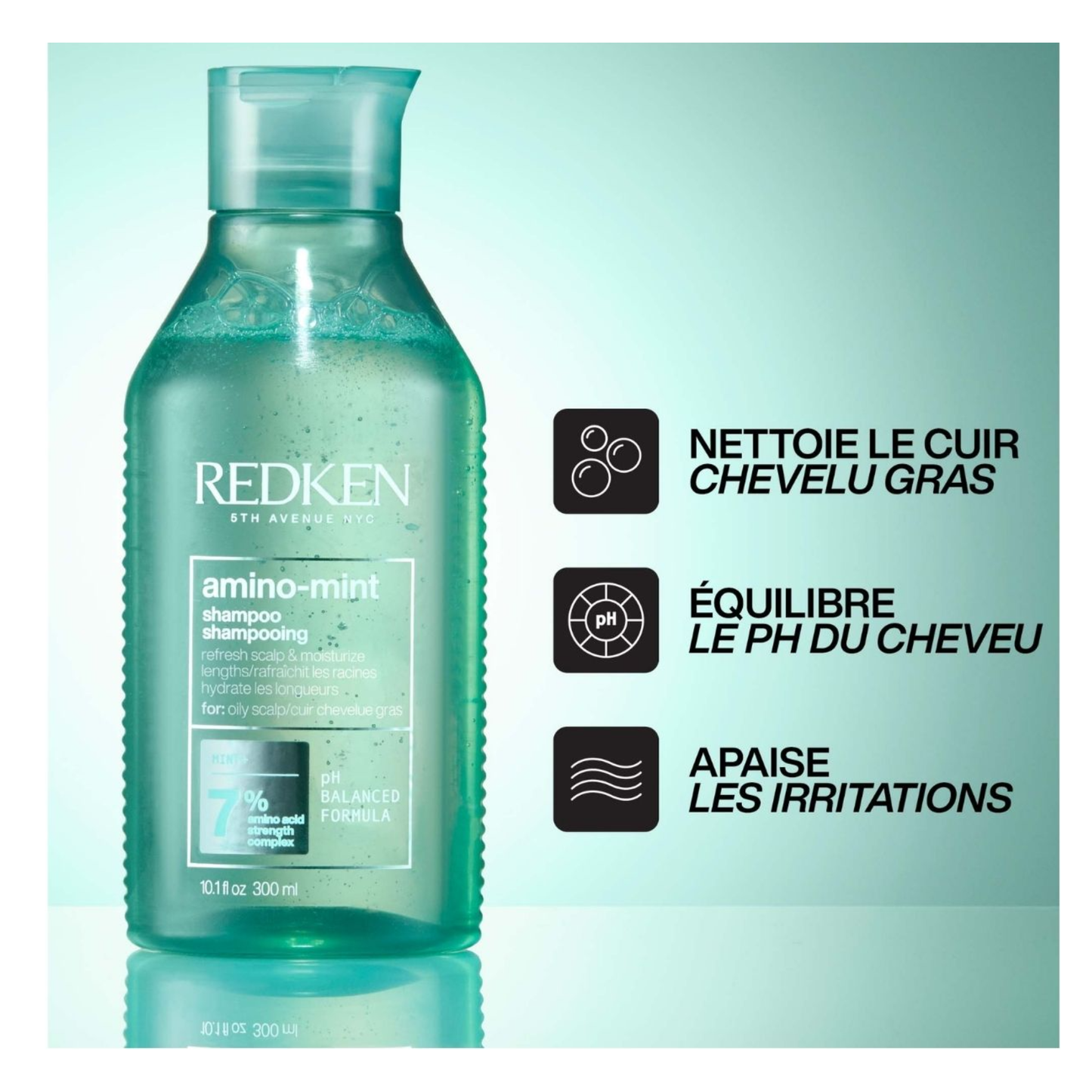 Redken - Amino-Mint - Shampoing - 300 ML