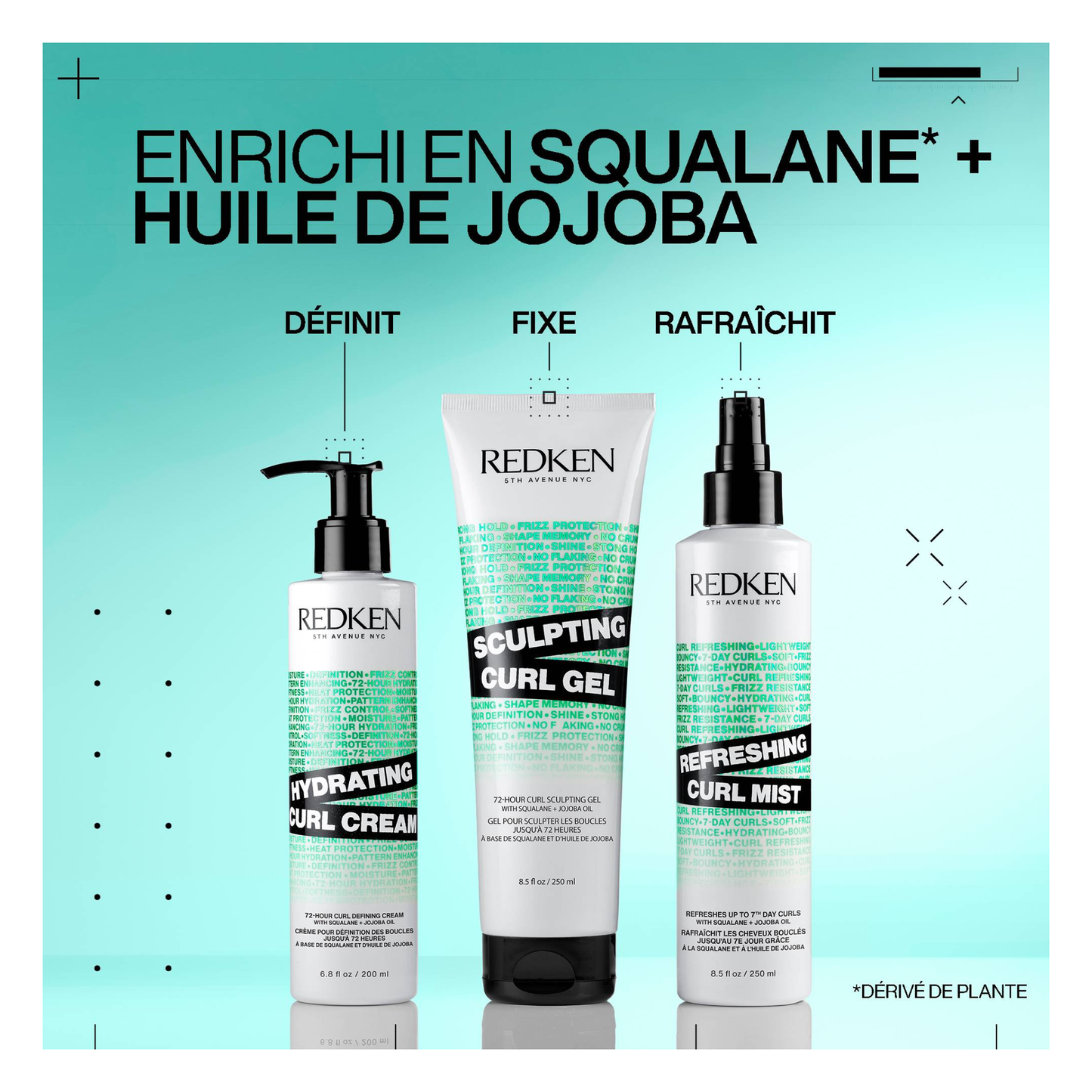 Redken - Hydrating Curl Cream - Crème définisseur de boucles - 250 ML