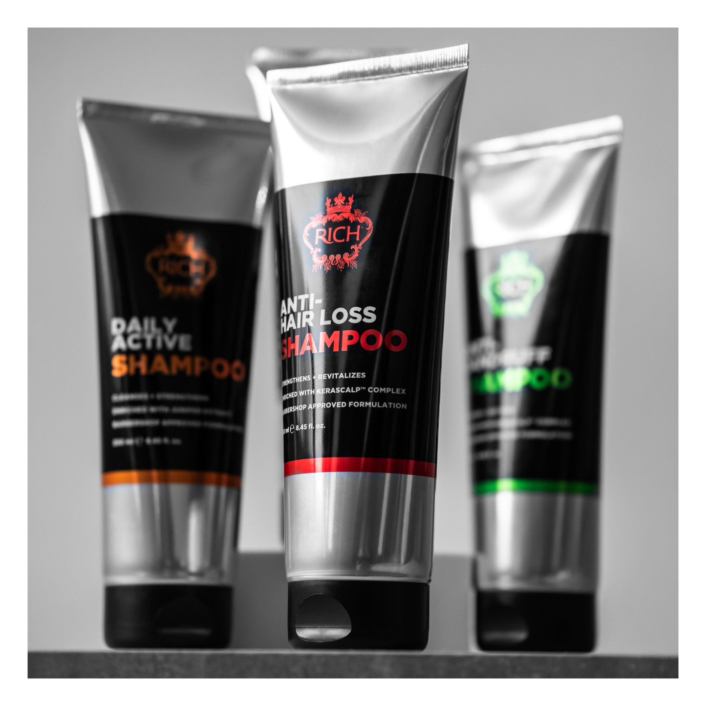 Rich Hair Care - Homme - Shampoing anti-chute quotidien - 250 ML