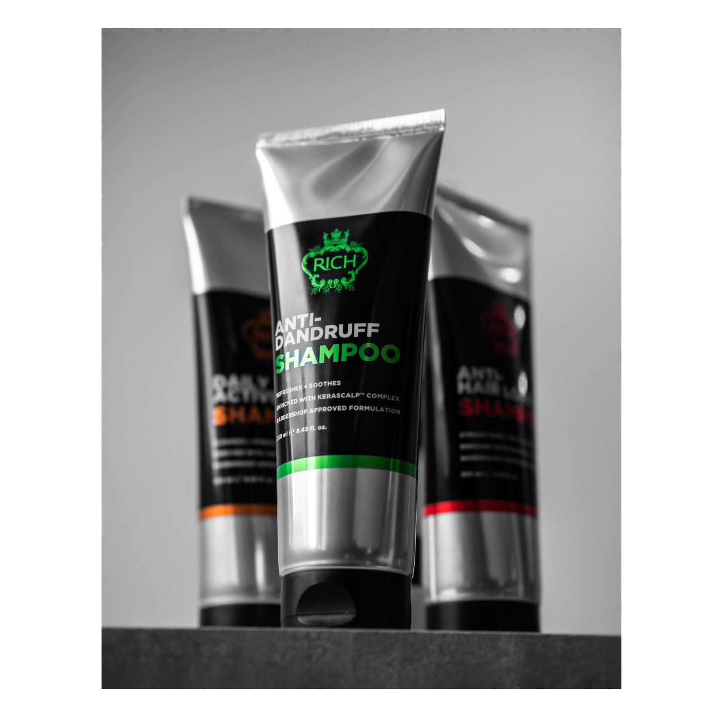 Rich Hair Care - Homme - Shampoing antipelliculaire quotidien - 250 ML