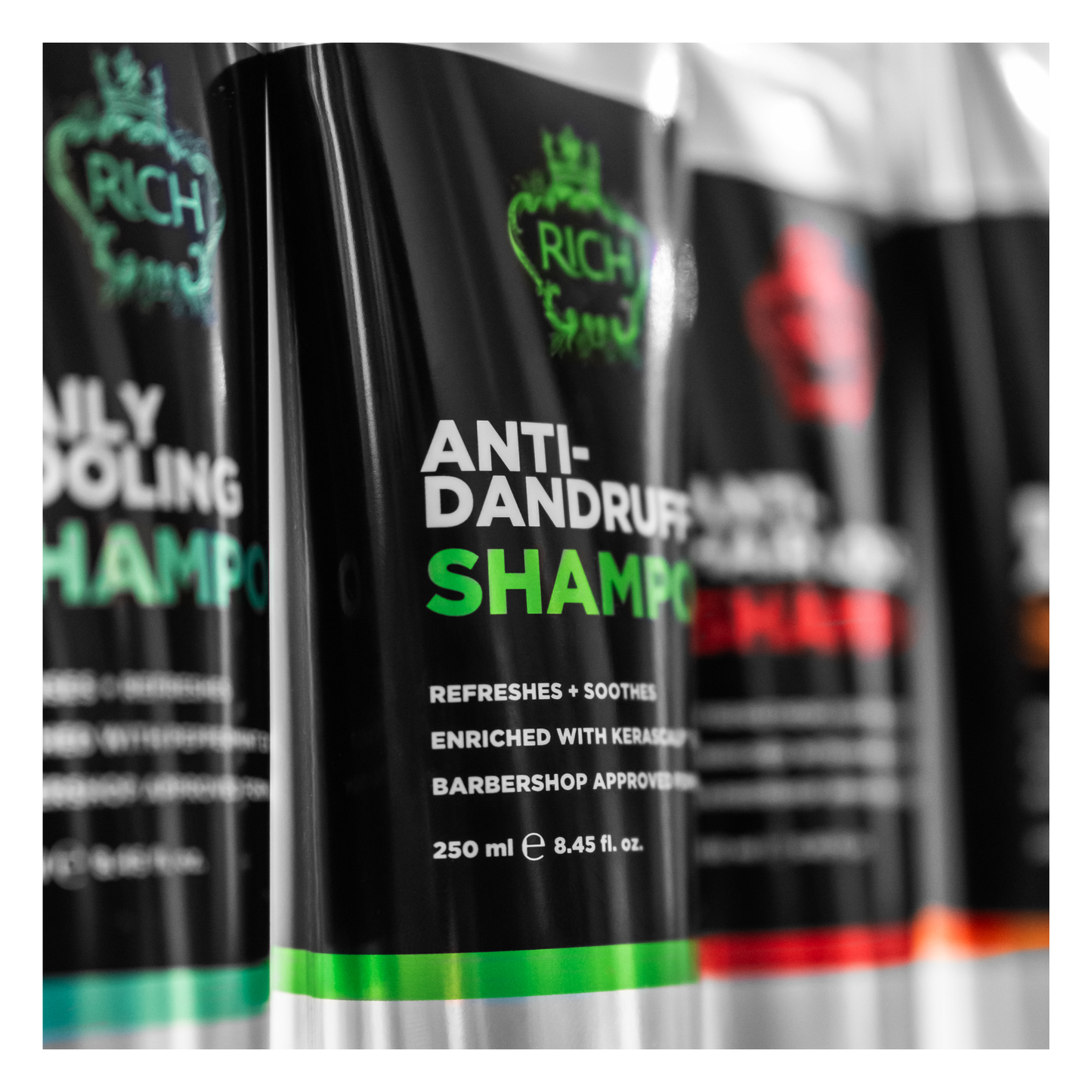 Rich Hair Care - Homme - Shampoing antipelliculaire quotidien - 250 ML