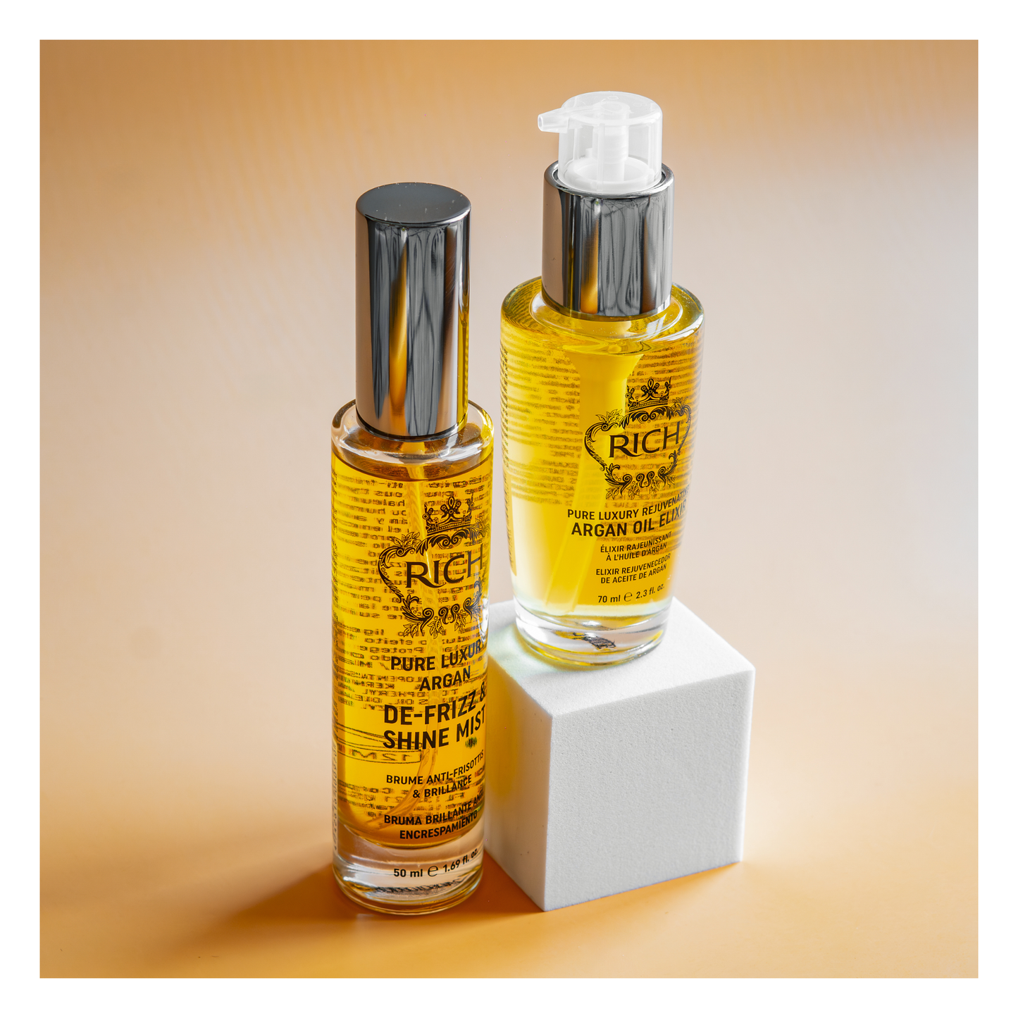 Rich Hair Care - Elixir rajeunissant à l'huile d'argan - 70 ML