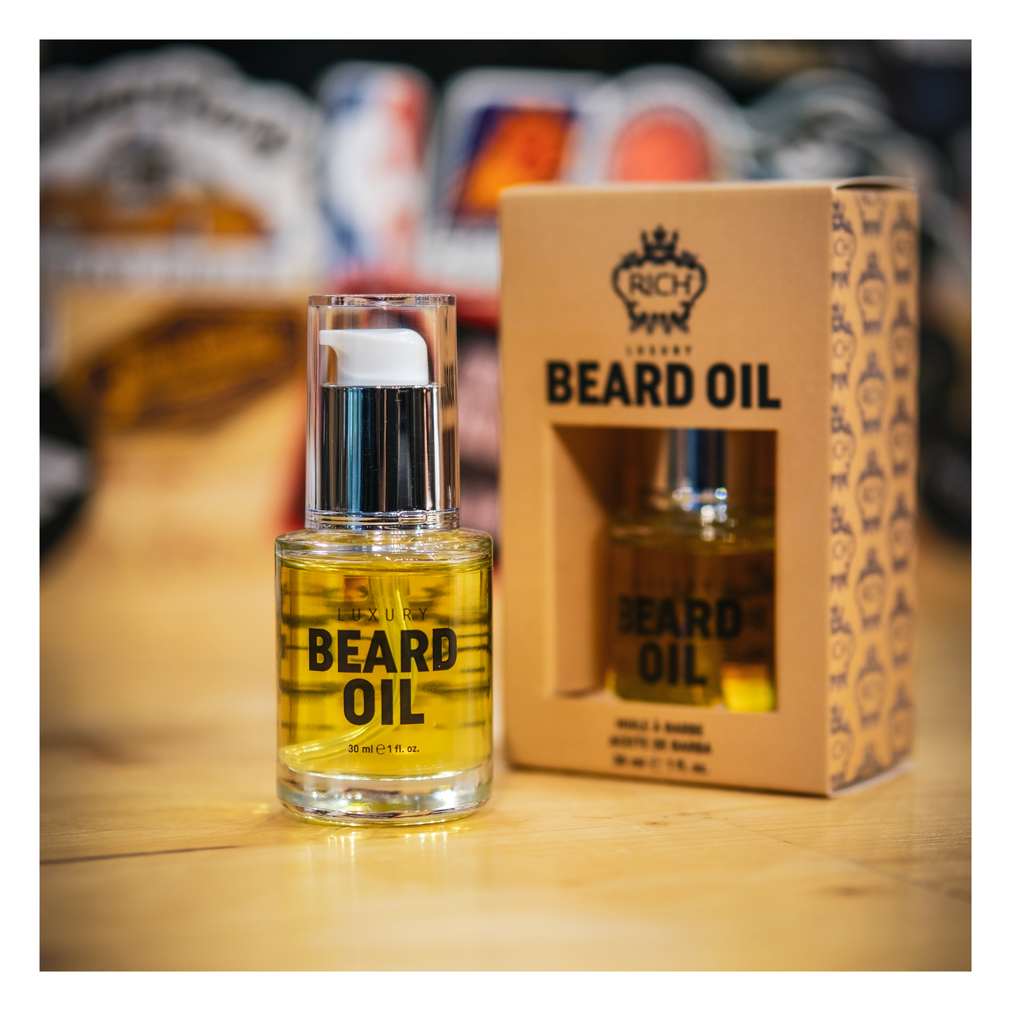 Rich Hair Care - Homme - Huile à barbe - 30 ML